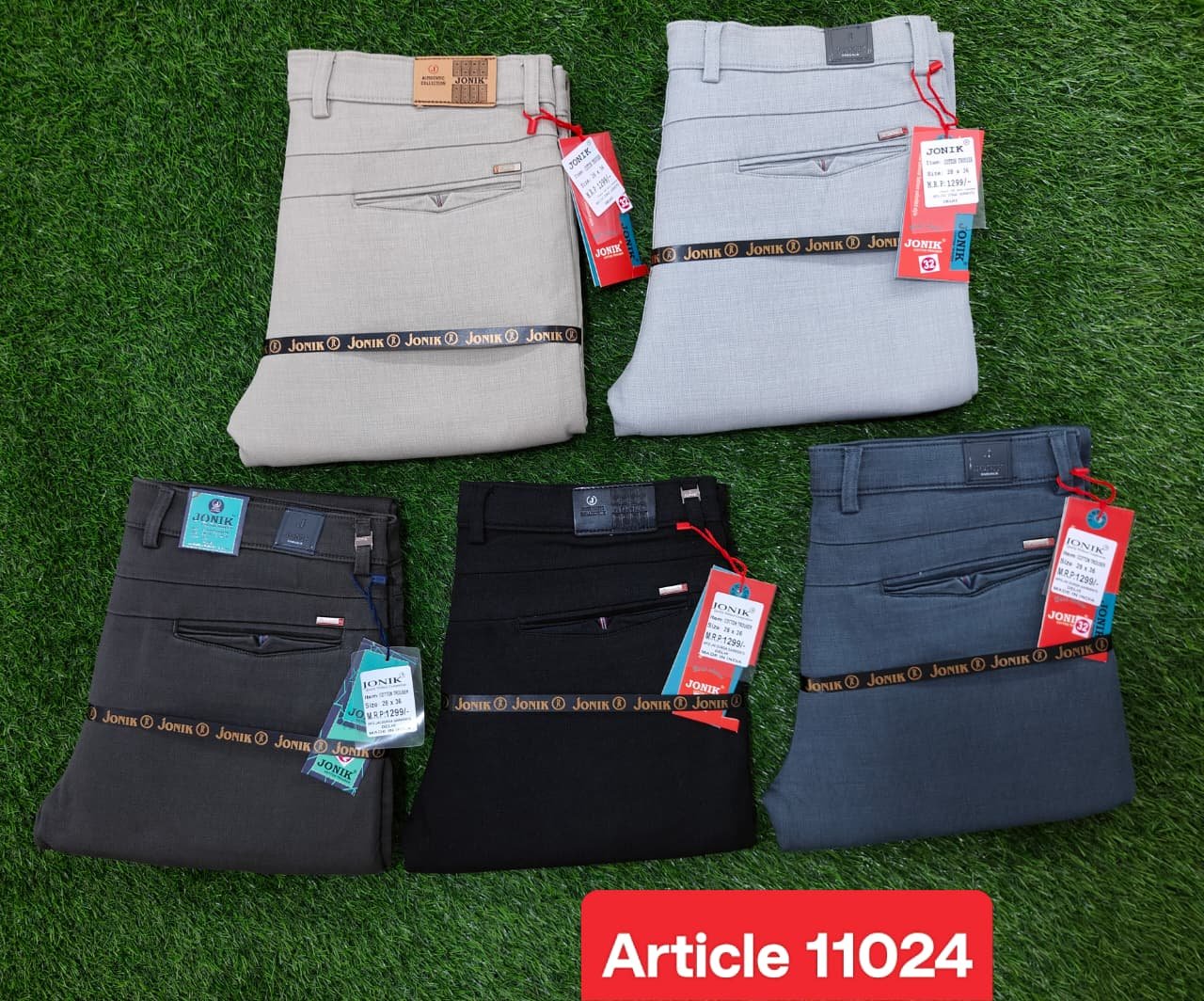 Men Cotton Trousers(Setwise)