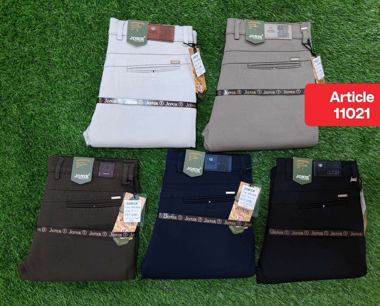 Men Cotton Trousers(Setwise)